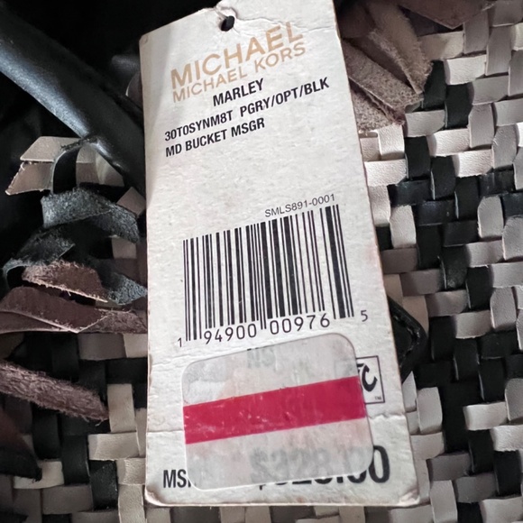 Michael Michael Kors Marley Medium Leather Bucket Messenger Bag - Picture 4 of 4